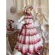 Honey Machine The Cherry Is Ripe Overdress and Tiered Long JSK(3rd Reservation/Full Payment Without Shipping)
